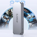 ORICO 8TB USB4 40Gbps Enclosure with Cooling Fan PCIe4.0 NVME Enclosure Aluminum Compatible Thunderbolt 3/4 for Mac PC Computer