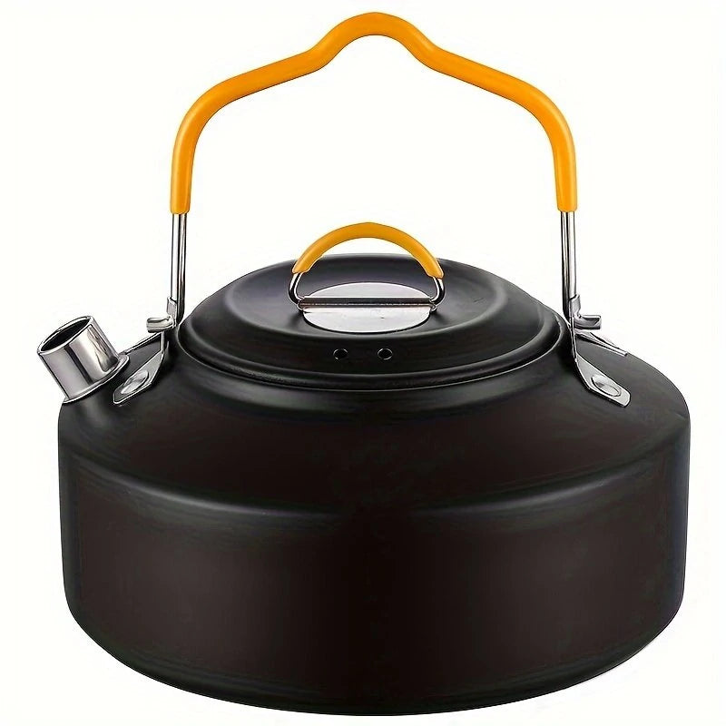 Camping Cookware Set Hiking Picnic Barbecue Pot Portable Outdoor Tableware Kettle Pot Cookset Cooking Pan Bowl Camping Equipment
