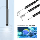 7mm Endoscope Camera Flexible IP67 Waterproof Inspection Borescope Camera for Android PC Notebook 6LEDs Adjustable