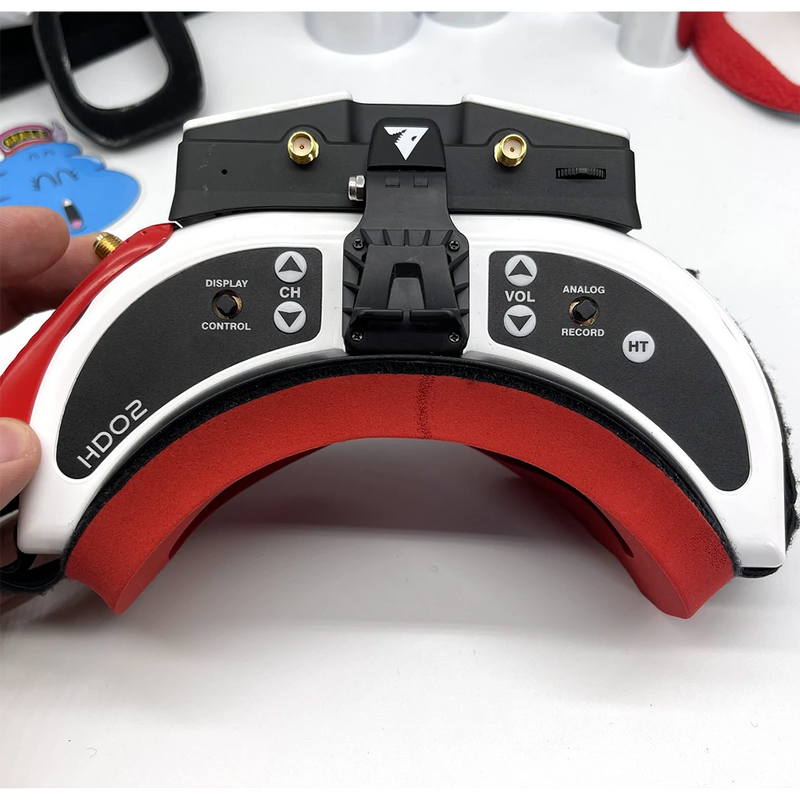 2PCS URUAV Upgraded Universal Soft Thin Sponge Pad Spare Part for HD3 HDO HDO2 Attitude V6 FatShark FPV Goggle