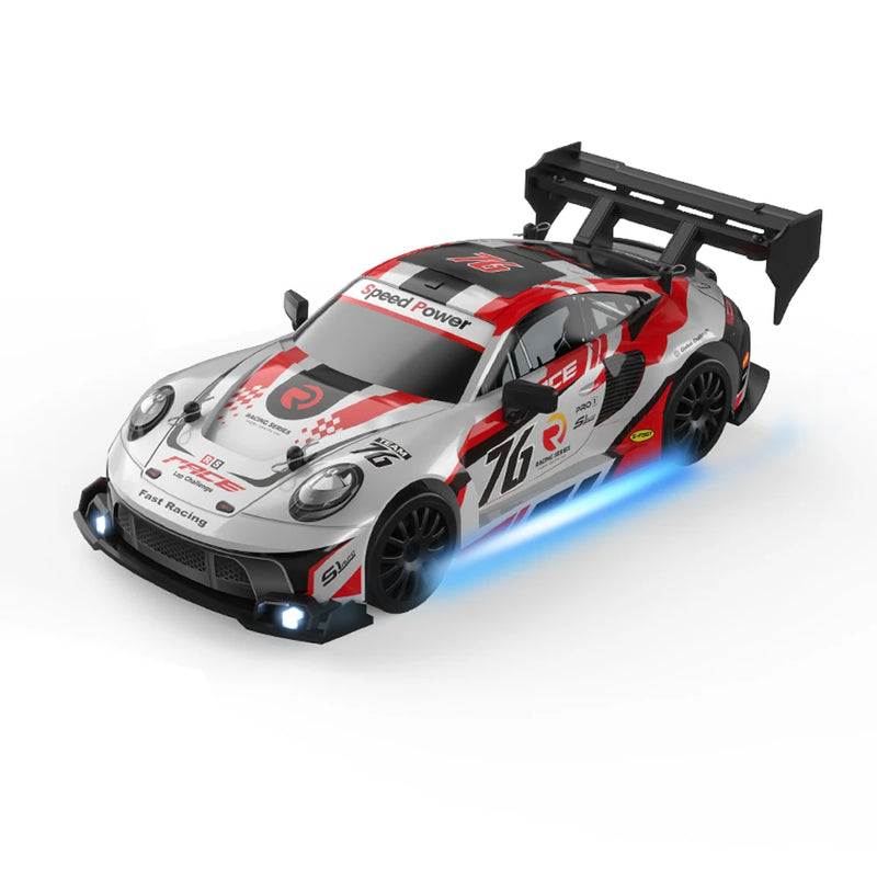ENOZE 8605 8606 RTR 1/24 2.4G 4WD 30km/h Drift RC Car GTR High Speed Racing LED Light On-Road Vehicles Models Toys
