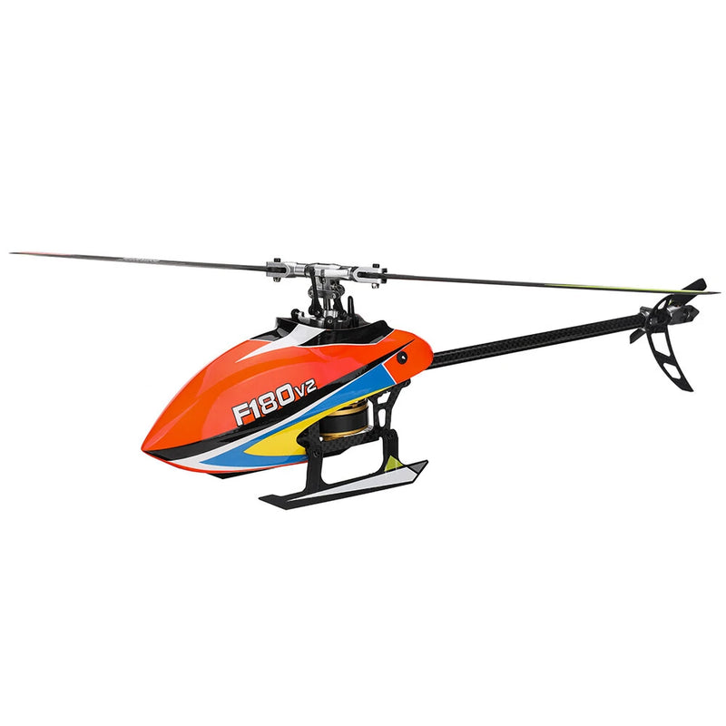 Eachine & YXZNRC F180 V2 6CH 3D6G System Dual Brushless Direct Drive Motor Flybarless RC Helicopter RTF Compatible with FUTABA S-FHSS