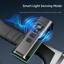 HAWEIWIND Bike Light 1000LM USB Rechargeable 3600mAh Bike Headlight With Horn LCD Display Auto Sensor Cycling for MTB, Scooters