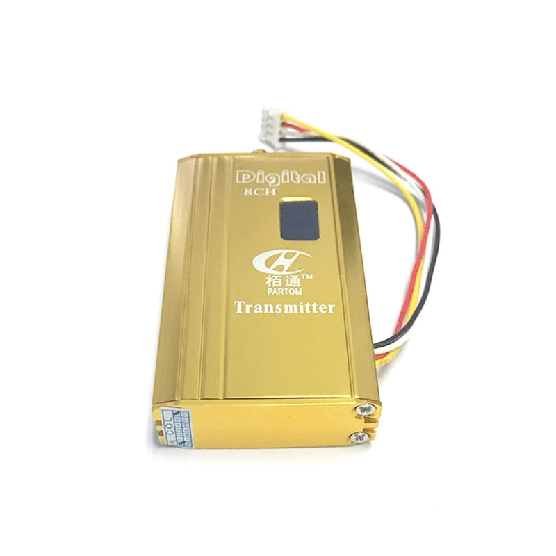 Partom 1.2G 1.5W 8CH RC FPV Transmitter Long Range AV Transmittion For Fixed Wing Airplane RC Drone