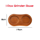 6 Inch Salt and Pepper Grinder Set Pepper Mill Hand Fresh Grind Seasoning Bottle Ceramic Core Solid Wood Pepper Grinder