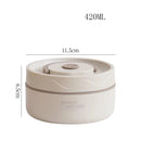 304 Stainless Steel Multi-layer Insulated Lunch Box Portable Thermos Lunch Box Set Bento Box Stackable for Kids Adults School Picnic Fruit Salad Food Container Thermal Lunch Bag