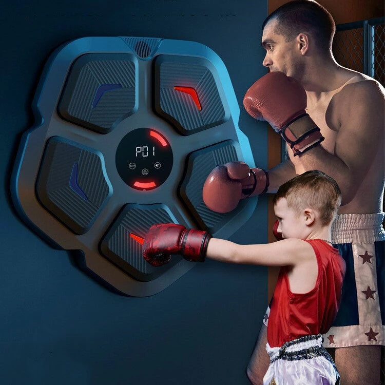 KALOAD Smart Electronic Boxing Machine Rhythm Musical Target RGB Lights Music Boxing Taekwondo Muay Thai Karate Sanda Martial Arts for Fitness Training Christmas Gift