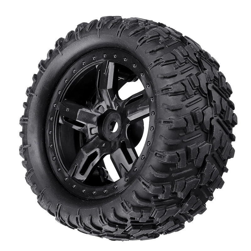 Remo P6973 Rubber RC Car Tires For 1621 1625 1631 1635 1651 1655 Wltoys 144001 124018 124019 SG 1601 HBX 16889 RC Vehicle Models