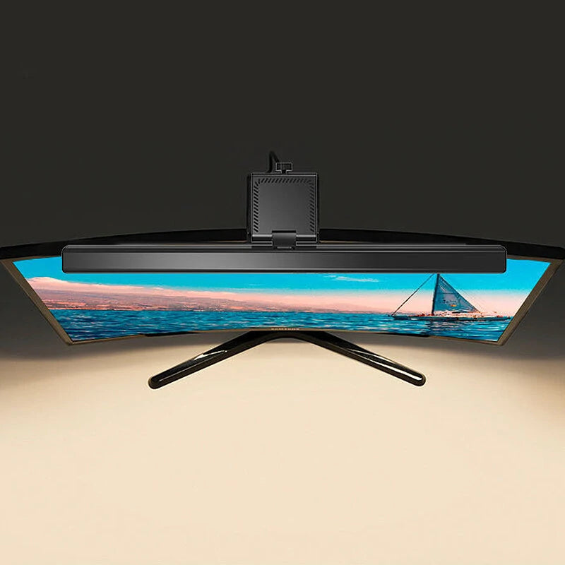 Computer Monitor LED Light Bar USB Screen Hanging Lamp Dimmable Touch Control Non Glare for Office Home PC Reading Desk Lamp