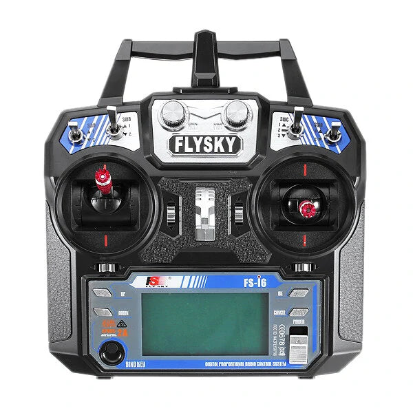 FlySky FS-i6 i6 2.4G 6CH AFHDS RC Radio Transmitter Without Receiver for FPV RC Drone Engineering Vehicle Boat Robot