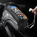 Wolfilist Bike Bag 2L Large Capacity Waterproof With Sun-Visor Rain Cover Phone Holder   - Perfect Bicycle Equipment