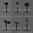 Aluminum Lantern Stand Camping Lamp Pole for Astrolux CL01 CL02 Foldable Light Support Holder Lamp Bracket Camera Phone Tripod Stand For Picnic