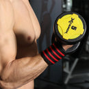 1 Pair Sport Wristband Adjustable Wrist Support Brace Straps Extra Strength Weight Lifting Wrist Wraps Bandage Fitness Gym Training for Preventing Injury