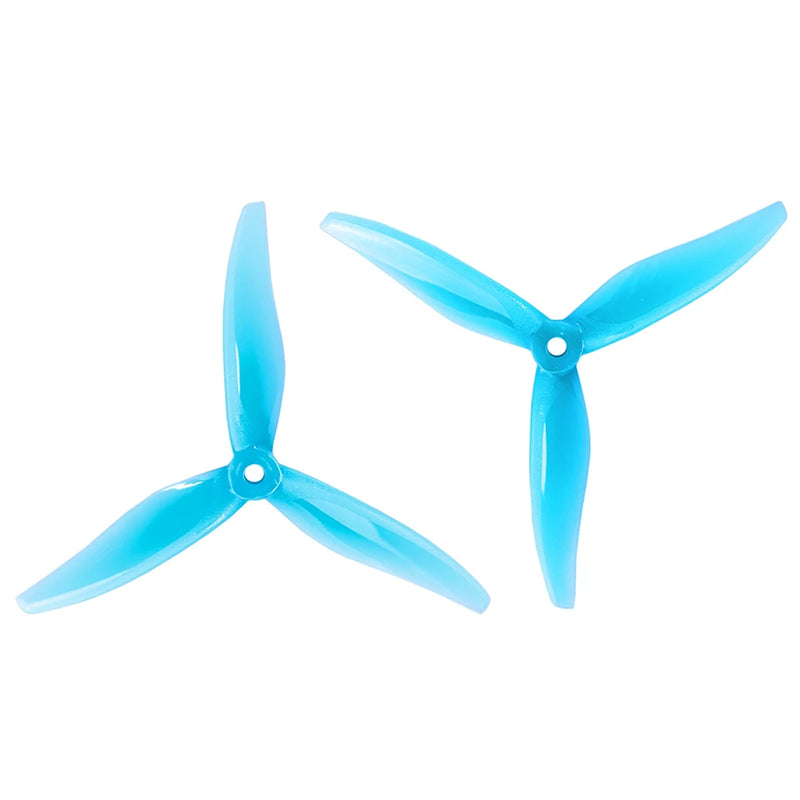 2 Pairs/ 6 Pairs GEMFAN 5129 YUKI 5.1Inch 3-blade PC Propeller 5mm Hole for 2306 2207KV Motor RC FPV Racing Drone