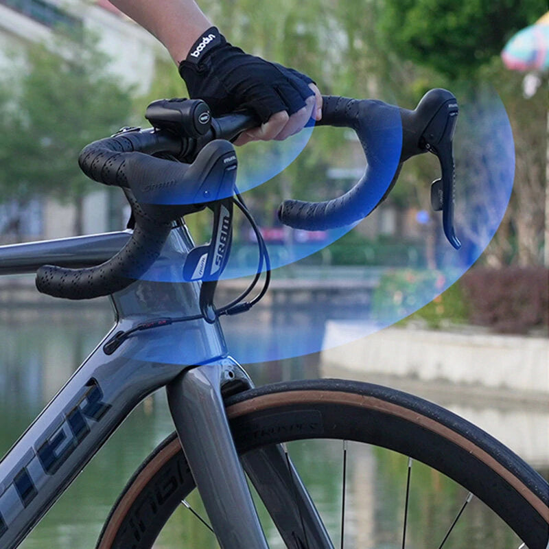 BENGGUO 2 in 1 Bike Handlebar Electric Horn 120dB  Loud Anti Theft Alarm USB Charging IPX5 Waterproof 60 Days Standby Bicycle Safety Warning Bell for Cycling