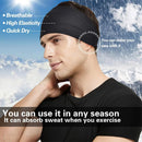 KALOAD 1Pcs Sports Headband Running Fitness Soft Elastic Sweatband Quick-Dry Hairbands for Outdoor Cycling Jog Tennis Yoga Gym