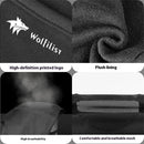 Wolfilist Outdoor Thermal Cycling Face Mask for Men Women Winter Breathable Windproof Fleece Lined Full Coverage Headscarf for Skiing Motorcycling