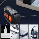 Bicycle Turn Signal Light Wireless Remote Control Bike Taillight USB Rechargeable Bicycle Front Rear Light LED Bike Warning Lamp