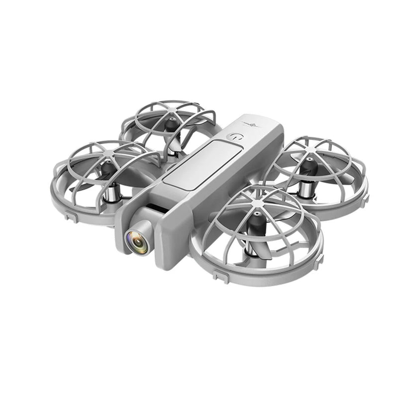 KFPLAN KF600 WiFi FPV with Screen Controller HD Camera Optical Flow Hover Circle Protection Kids Gifts Dazzling Lights 2.4G 4CH 6-Axis Remote Control RC Toys Drone Quadcopter RTF