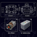 Mould King 10171 LSX454 Motorized V8 Engine Model DIY Assembly Kit Motorized Building Blocks 487PCS Excellent STEAM Science Education Discovery Toys Children Gifts