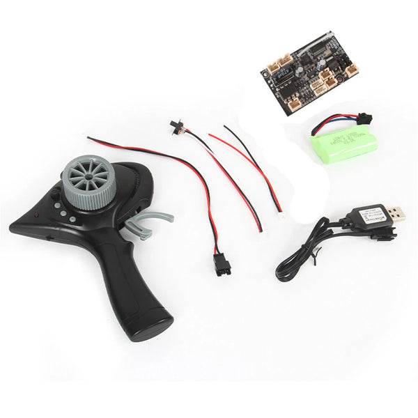 LDRC A86 A86P 1802 WPL D12 D22 D32 MNRC MN68 1/16 1/18 RC Car Parts Transmitter Battery Receiver Board USB Cable w/ Gyro Set Drift Vehicles Models Accessories