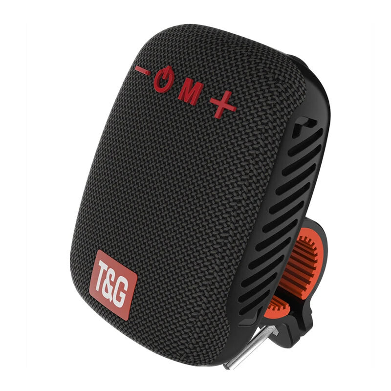 T&G Bike-specific Wireless Speaker  45mm Large Horn HiFi Sound bluetooth V5.3 Waterproof Fashion Portable Mini Outdoor Speaker with FM Radio for Cycling Riding Hiking
