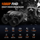 GTMEDIA N4 Night Vision Binoculars 7 Levels Infrared Light 5X Zoom Photo/Video Playback Head-Mounted Support Ideal for Outdoor Activities and Wildlife Observation