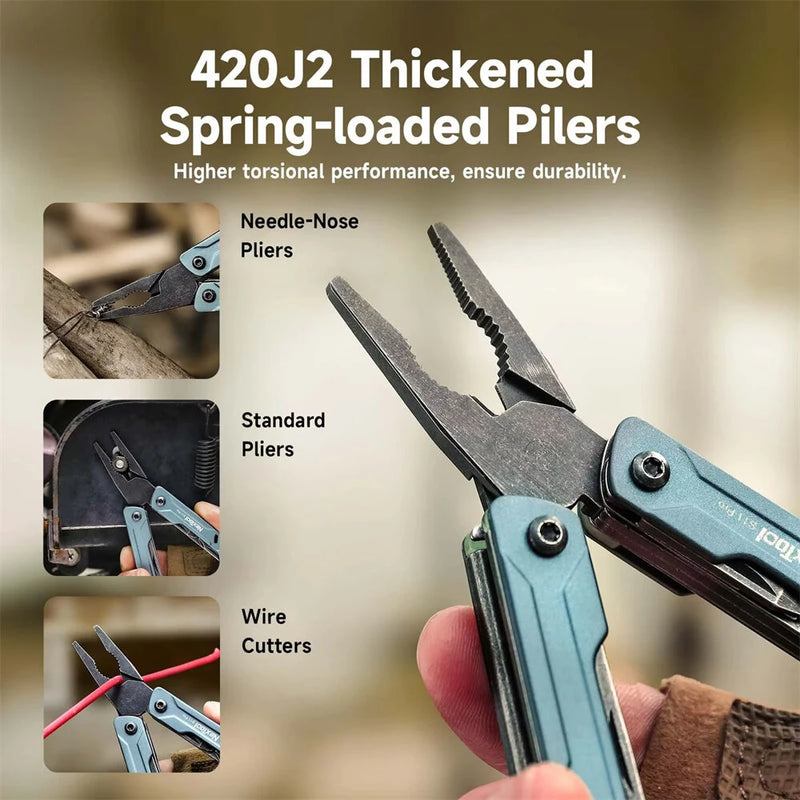 NexTool Mini Sailor Pliers S11/S11 PRO 12-In-1 Multitool Folding Pocket Plier Knife Screwdriver Scissors Portable EDC Outdoor Hand Tools