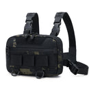 IPRee Waterproof Molle Nylon Fishing Chest Bag, Men's Tactical Bags, Climbing and Camping Backpacks, Outdoor Travel Vest, Fanny Pack