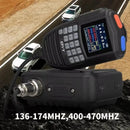 QYT KT-WP12 Mini Dual Band Mobile Radio 25W High Power 200 Channels 136-174MHz 400-470MHz VHF UHF Long Range Car Two Way Radio Transceiver