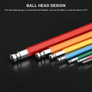 RIDERACE 7Pcs S2 Alloy Steel Portable Mini Bicycle Inner Hexagon Wrench Set 1.5/2/2.5/3/4/5/6mm Spanner Flat Ball Opening Colorful MTB Road Bike Repair Tool Kit