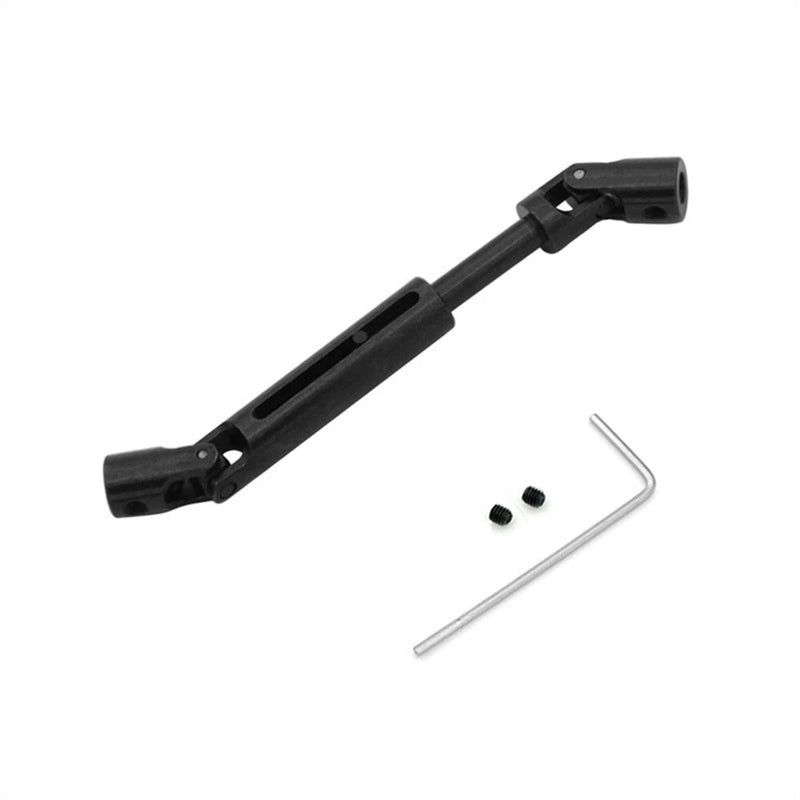 2PCS Upgraded Metal Front Rear Drive Shafts MNRC MN82 MN78 for TOYOTA Land Cruiser LC79 1/12 RC Cars Vehicles Models Spare Parts