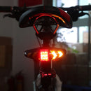 Wireless Rear Lamp Smart Bike Taillight Remote Turn Signal Lights Bicycle LED Taillight Easily Installation Personal Bicycle Part