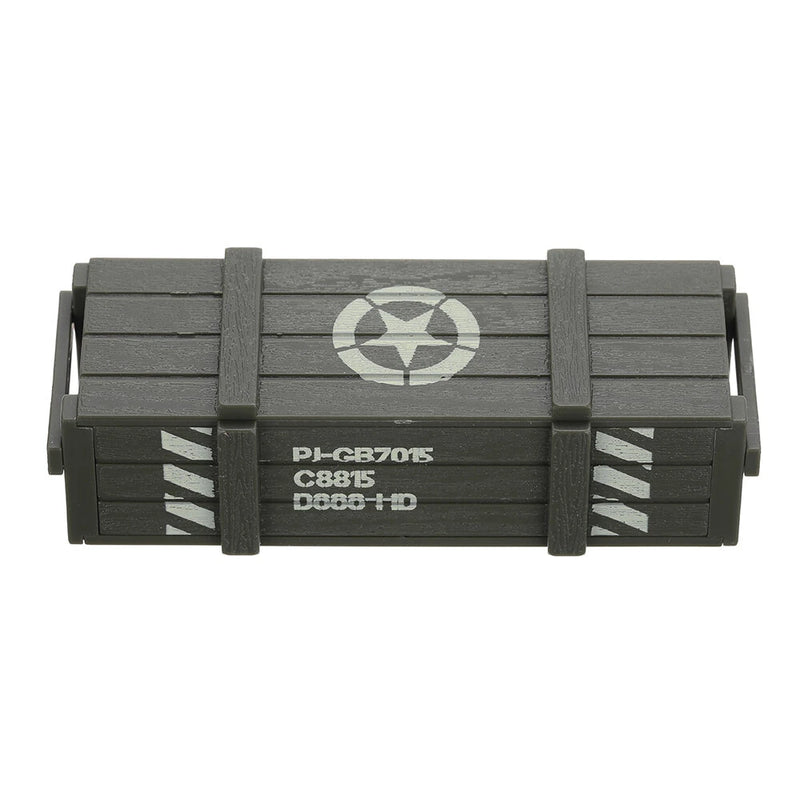 JJRC C8815 1/10 Willys Military Truck RC Car Parts Oil Drum Small Large Cartridges Box Vehicles Models Spare Decoration DIY Accessories