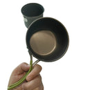 Lightweight Aluminum Alloy Camping Pot Hiking Picnic Tourist Tableware Set Outdoor Stove Pot Pan Plastic Bowl Outdoor Cookware