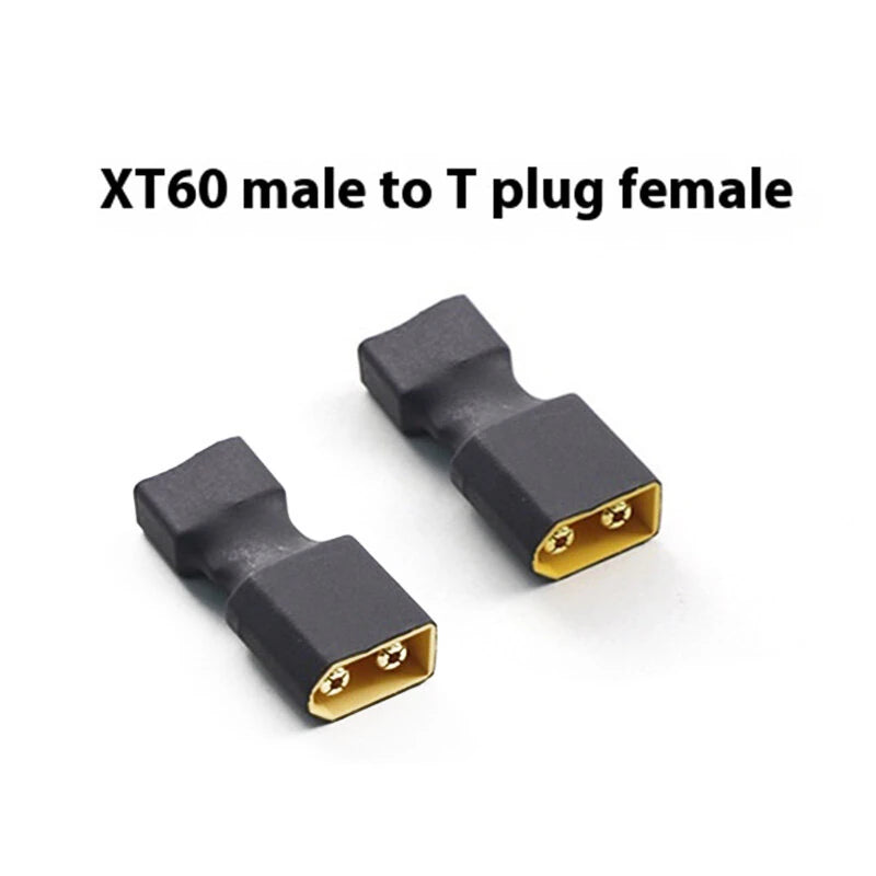 2pcs RC XT60 Male To Deans Plug Female T Connector Adapter for Remote Control Vehicles and Toys