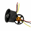 QX-Motor 64mm 5 Blades EDF Unit With QF2611 4500KV Brushless Motor 3S for RC Airplane Jet
