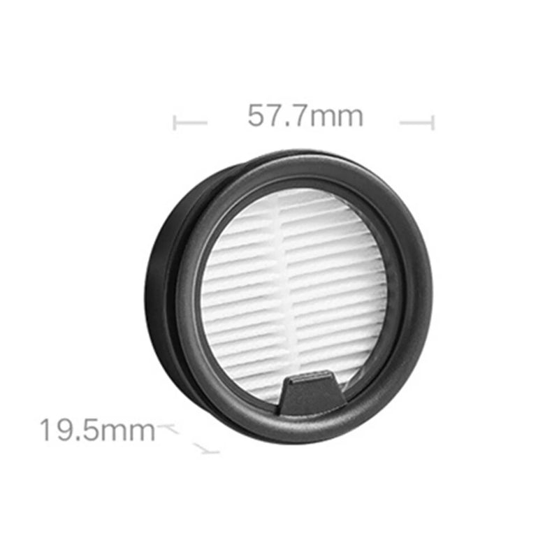 2PC Xiaomi Mijia Car Vacuum Cleaner Filter Strong Suction Three-In-One Deep Dust Collector Car Vacuum Cleaner Filter