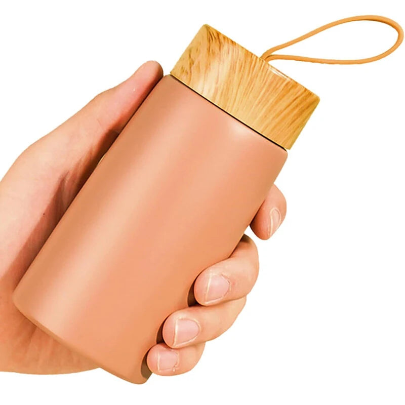 IPRee 304 Stainless Steel Insulated 280ml Coffee Mug Water Thermos Vacuum Flask Mini Water Bottle Portable Travel Mug Thermal Cup