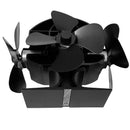 IPRee Stove Fan Without Electricity Quiet Chimney Fan For Stove Pipe Efficient Heat-Powered Fan For Oven Fan Wall Mounted Stove Fan