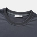 ChArmkpR Mens Smile Face Print Contrast Patchwork Pullover Sweatshirts