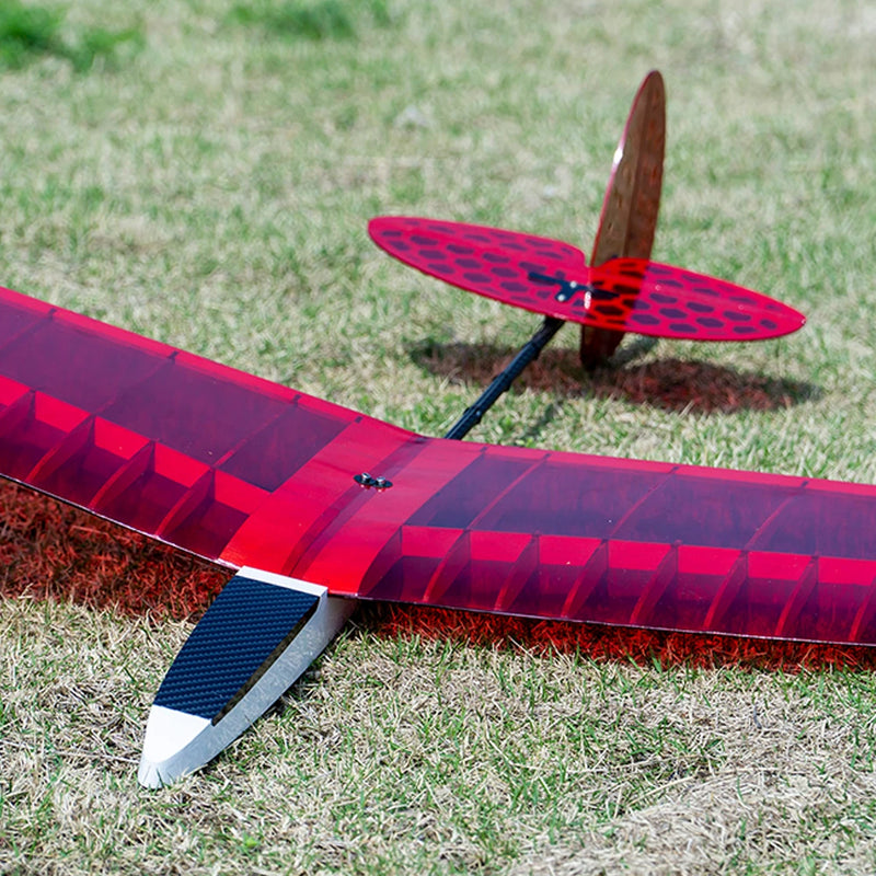 Dancing Wings Hobby FDCG12 1.2M Wingspan Windrunner Discus Launch Glider Balsa ARF F3K DLG RC Airplane KIT/KIT+Servo Combo