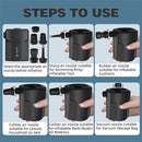 Wireless Portable Outdoor Electric Inflatable Pump For Swimming Pool Swimming Ring And Air Cushion Bed Dual Purpose Pump
