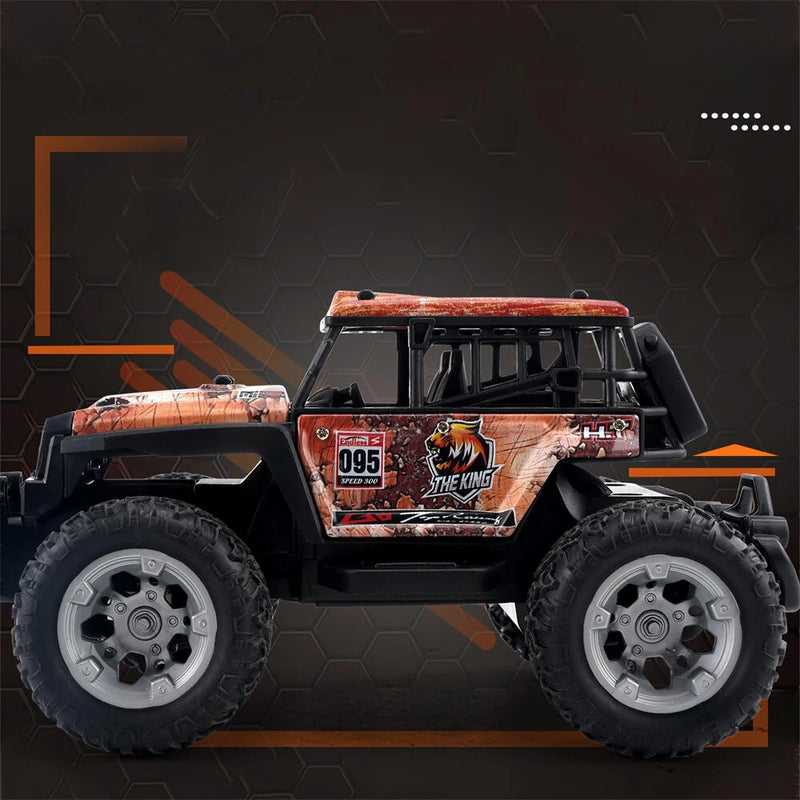 JJRC Q181 1/20 2.4GHz 30KM/h RC Car Truck with LED Lights High Speed Off Road Vehicles RTR