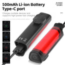 WEST BIKING 120LM Smart Brake Sensor Bicycle Taillight Lightweight  IP65 Waterproof Type-C Charging 8 Modes Flash Bike Rear Light for MTB Night Cycling Safety