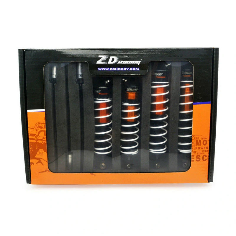 ZD Racing DBX-07 1/7 Metal Oil Filled Rear Shock Damper Absorber with Adjustment Ring 8659 RC Car Vehicles Model Spare Parts