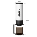 IPRee 3-in-1 Portable Electric Coffee Maker Capsule Coffee Grinder Travel Coffee Maker with Cordless Heating for Car and Home Camping