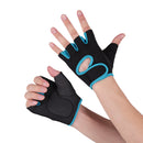 SKDK Breathable Silicone Non-Slip Sports Workout Gloves Half Finger Protective Gear for Gym Bench Press Barbell Fitness