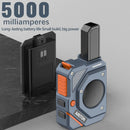 2Pcs AIRITON AI-168 Mini Walkie Talkie 5000mAh Rechargeable Battery Type-C Fast Charging FRS/PMR Long Range Portable Outdoor Communication Two-way Radio