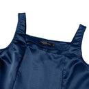 ZANZEA Womens Collect Waist A-Line Sundress Elegant Party Square Neck Tank Dress